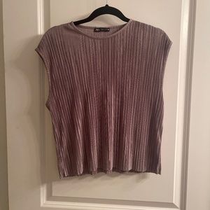 Brown/gold Zara tank top